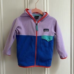 Patagonia Toddler Micro-D fleece. Size 12-18 months.